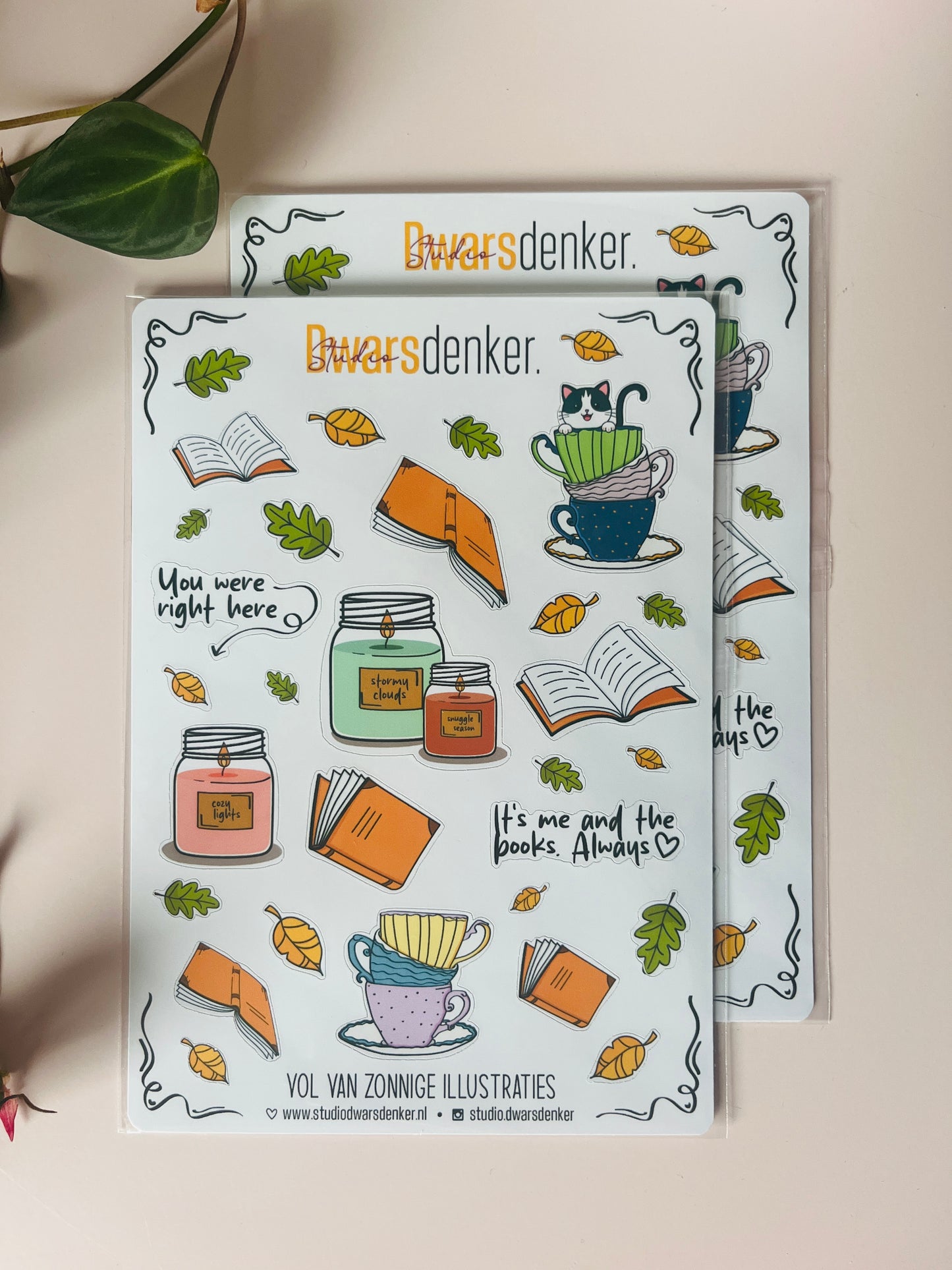 Stickervel Boekenfan