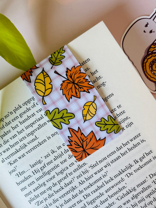 Magnetische boekenlegger -  Herfst