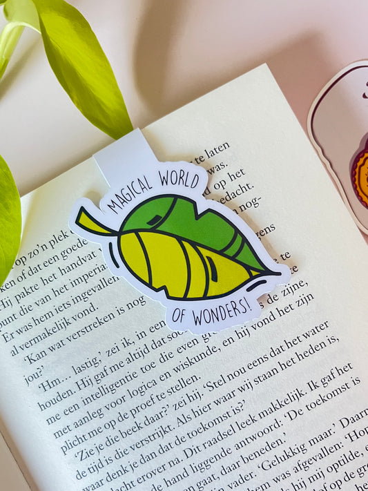 Magnetische boekenlegger -  Magical world