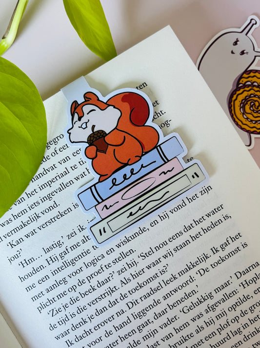 Magnetische boekenlegger -  Eekhoorntje