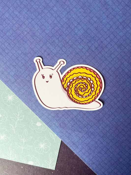 Sticker slakje swirly