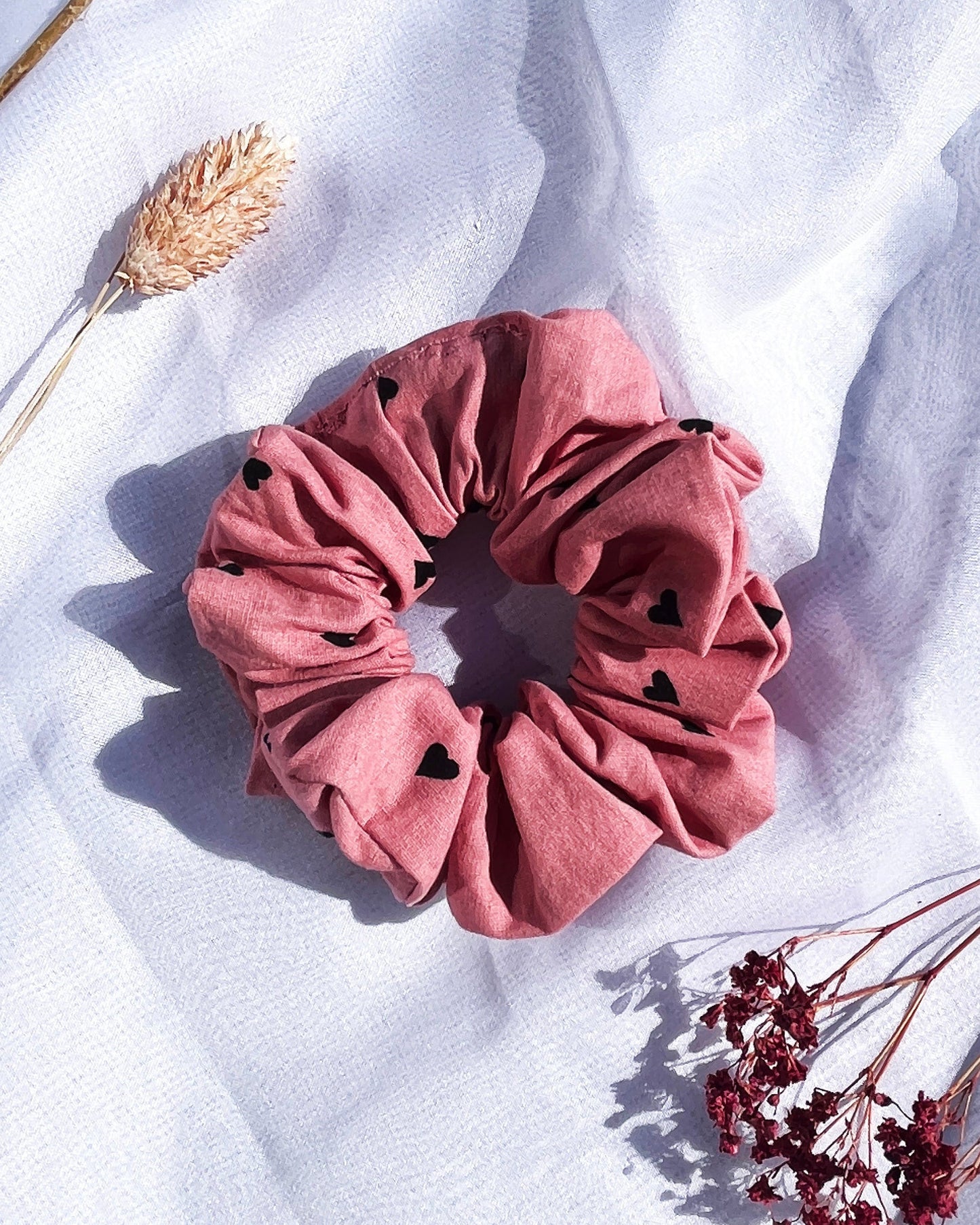 Lovely scrunchie! In oud roze