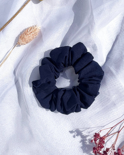 Scrunchie; Donker Blauw